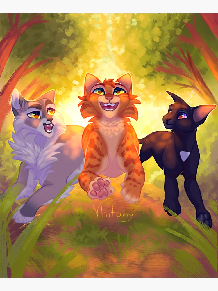 Jayfeather Warriors Postcard by Vhitany