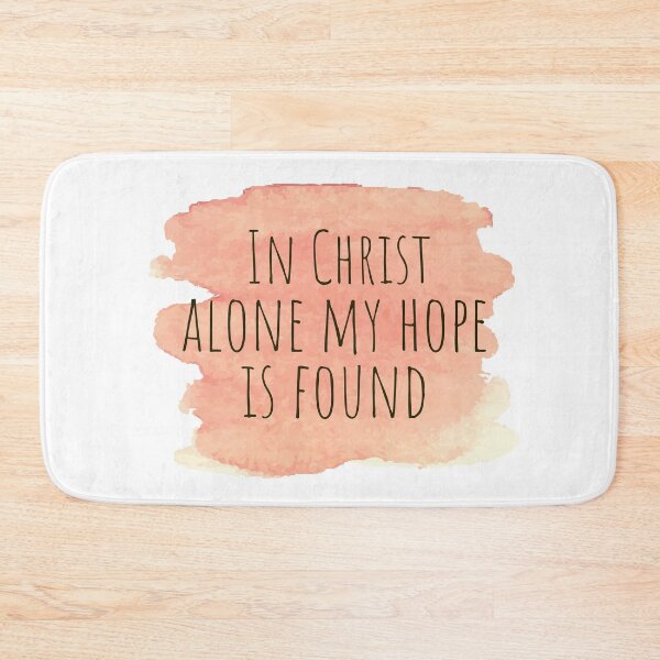 Item preview, In Christ alone my hope is found - Christian Quote designed and sold by KarolinaPaz.