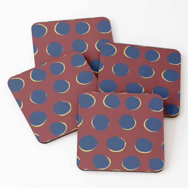 Item preview, Polka Dots: Red, Navy, Yellow designed and sold by rockchicksuprem.