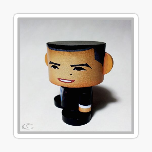 O'BAMABOT Collectible Toy Robot Sticker