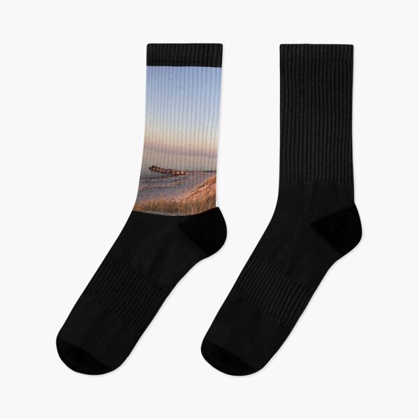 Item preview, Evening light on the beach at Bottsand designed and sold by metamorview.