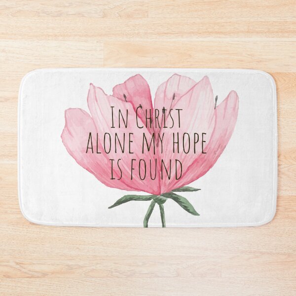 Item preview, In Christ alone my hope is found - Christian Quote designed and sold by KarolinaPaz.
