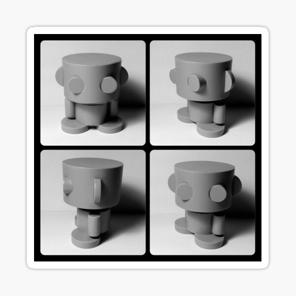 O'BOT Collectible Toy Robot Sticker