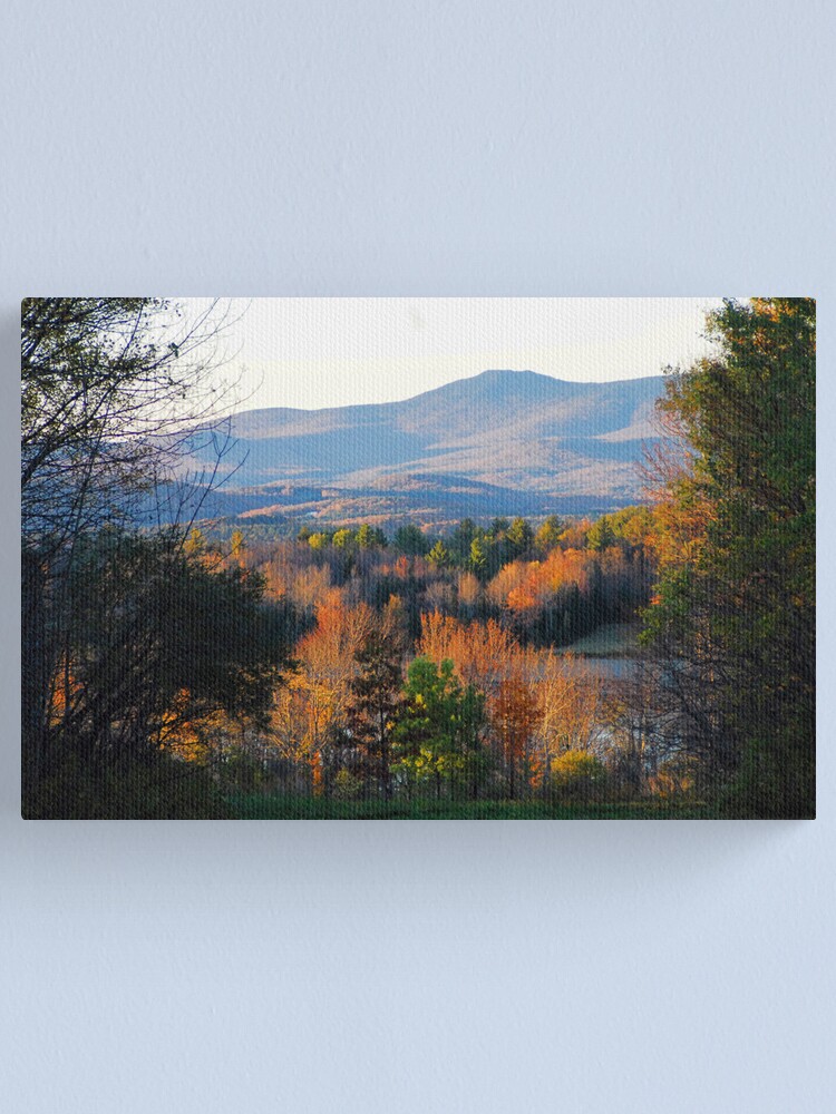Alternate view of Mountains of Belmont Canvas Print
