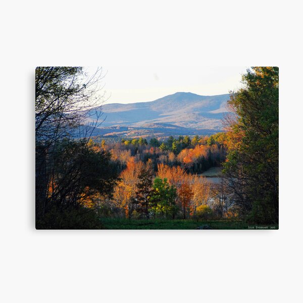 Mountains of Belmont Canvas Print