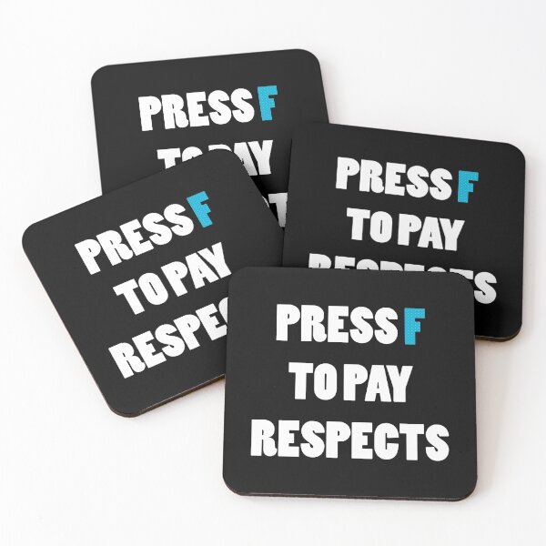 Item preview, Press F to Pay Respects designed and sold by dylanxh.