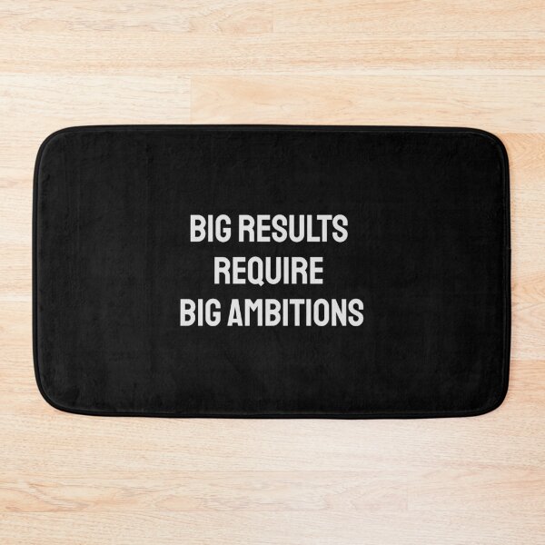 Item preview, Big results require big ambitions  - Hustle quotes designed and sold by Inspirationmotivation.