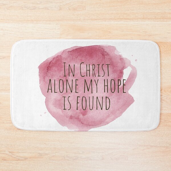 Item preview, In Christ alone my hope is found - Watercolor  designed and sold by KarolinaPaz.