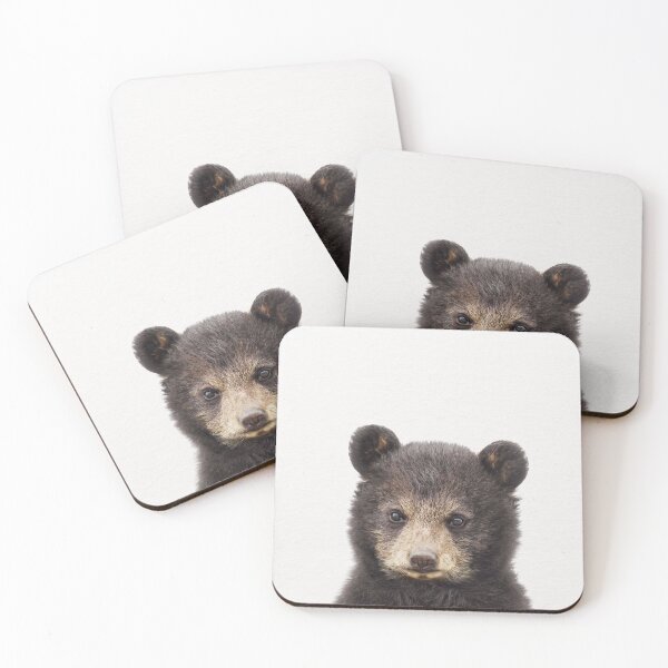 Item preview, Baby Bear, Baby Animals Art Print by Synplus designed and sold by synplus.