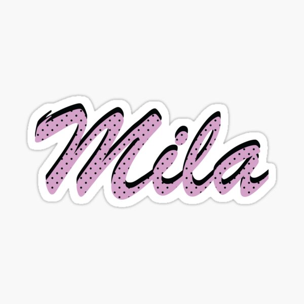  Mila Name Funny Fake Definition Design Meme Mila Funny Fake  Definition Women, Girl, Baby Name Throw Pillow, 16x16, Multicolor : Home &  Kitchen