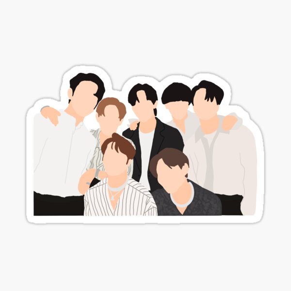 Got7 Outlines Sticker