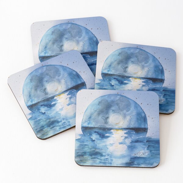 Item preview, Full Moon in Aquarius designed and sold by Kimberly McGrath.