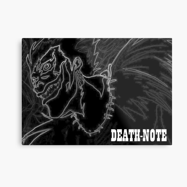 Death Note Ryuk Metal Print