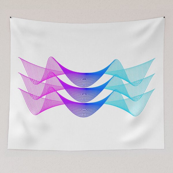 Item preview, Gradient Lines Abstract designed and sold by Orchyd.