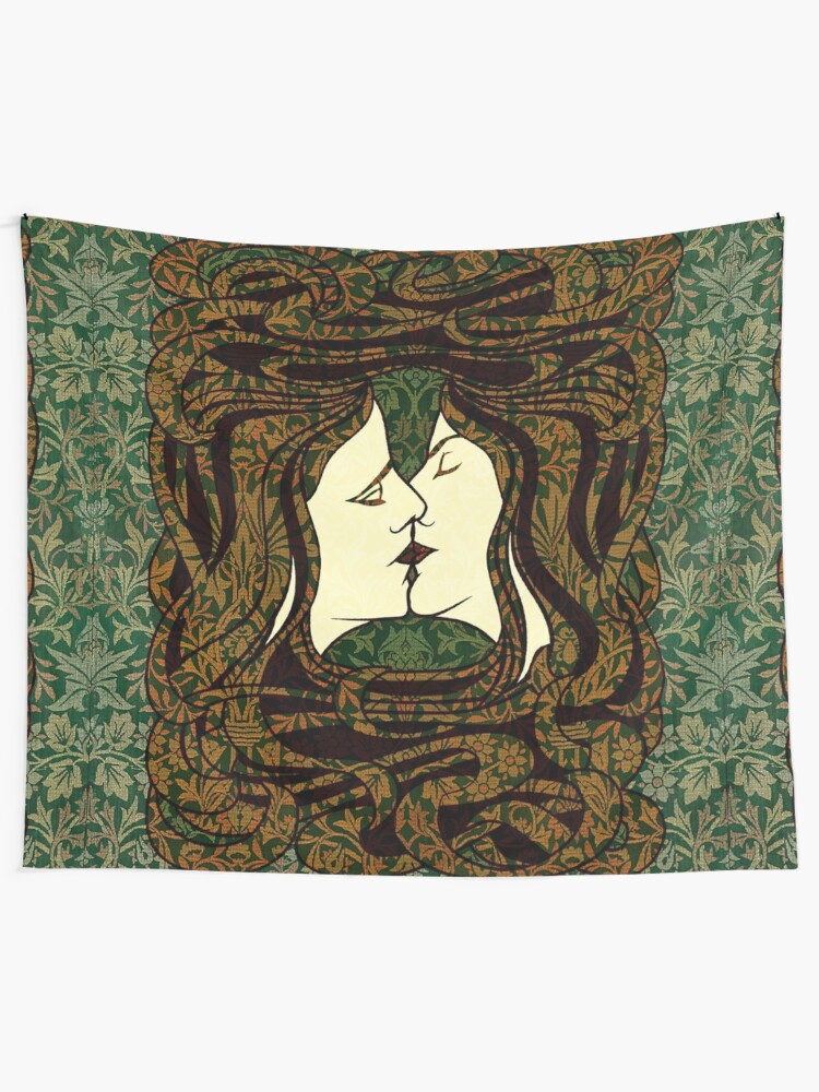 Alternate view of The Lovers Tapestry