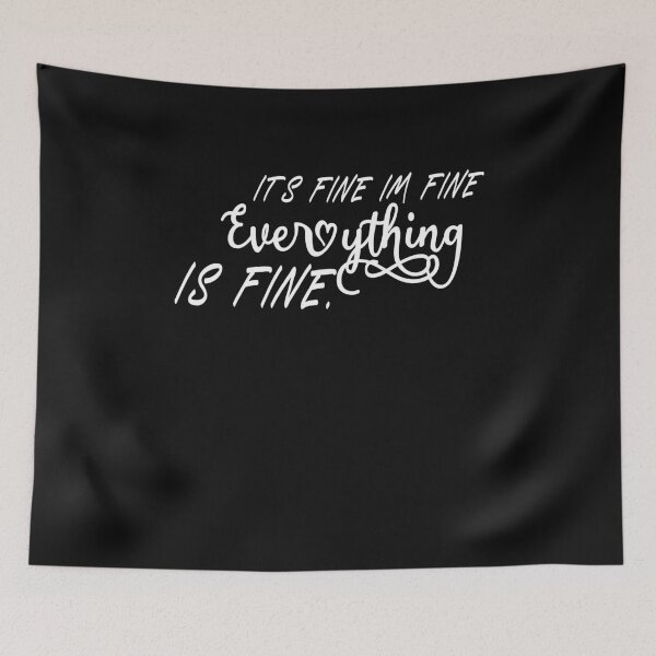 Item preview,   It's Fine I'm Fine Everything Is Fine shirt Funny Sarcastic designed and sold by AYMEDD.
