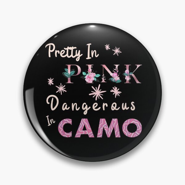 Artikelvorschau, Ziemlich in Pink gefährlich in Camouflage entworfen und verkauft von JacieDesigns.