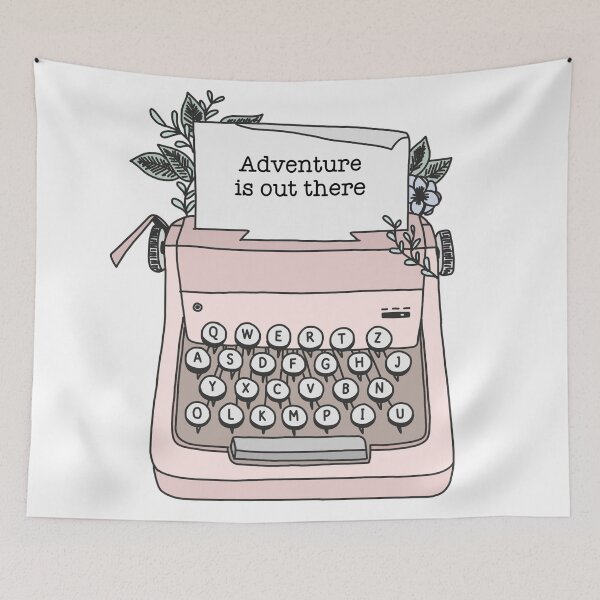 Item preview, Adventure is out there Up typewriter cute Up designed and sold by emcazalet.