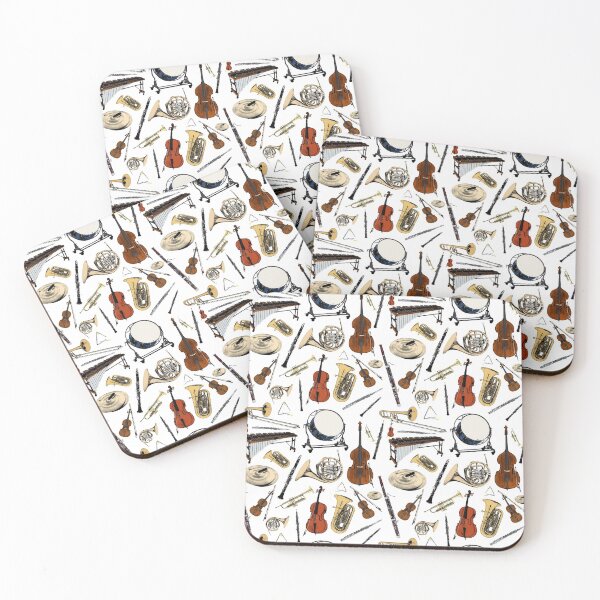 Item preview, Orchestral Instruments Pattern designed and sold by judgeart.