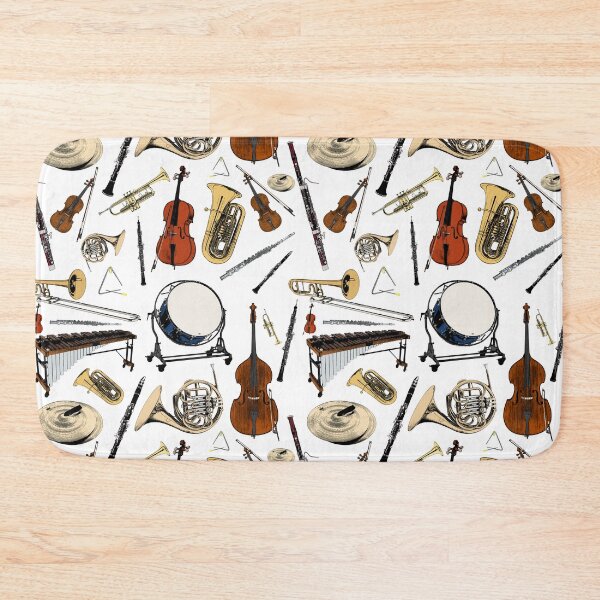 Item preview, Orchestral Instruments Pattern designed and sold by judgeart.