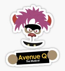 Avenue Q - Trekkie Sticker