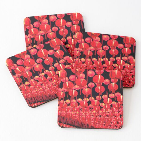 Item preview, Red Lanterns for Chinese New Year in Kuala Lumpur, Malaysia designed and sold by raisbeckfoto.
