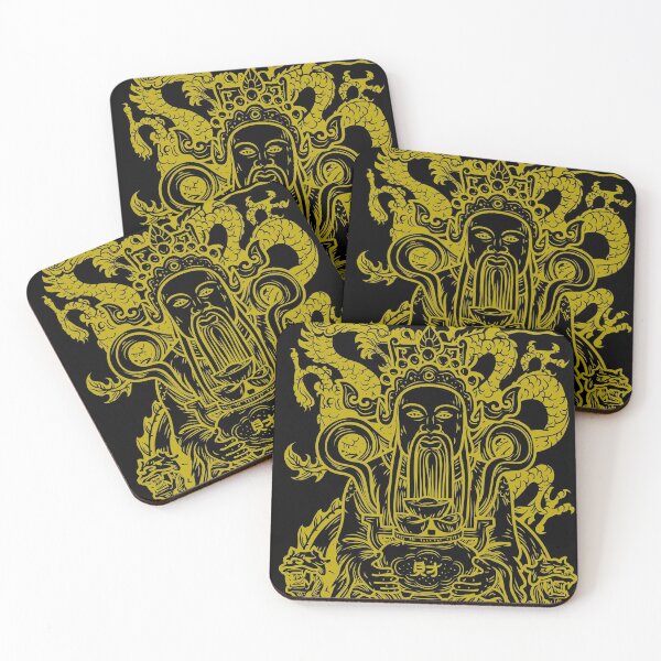 Item preview, Cai Shen 财神 God of Wealth [Gold] designed and sold by bcide.