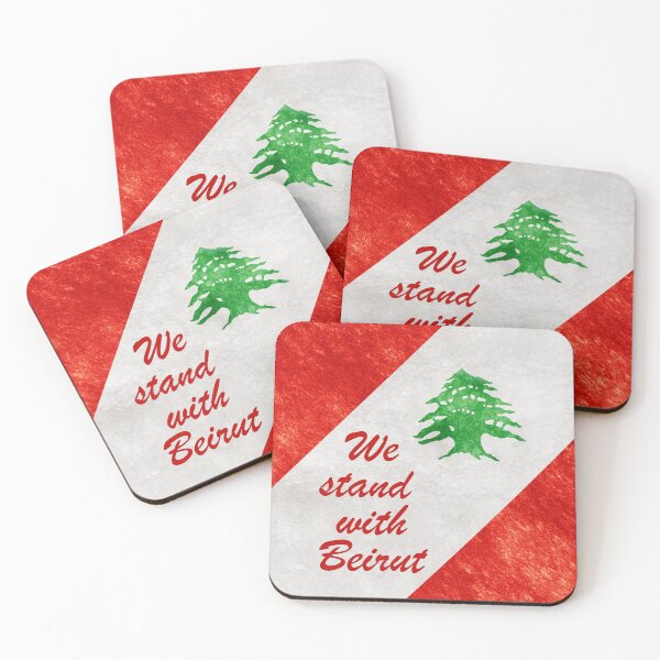 Item preview, We stand with Beirut | PrayforLebanon designed and sold by Mo5tar.