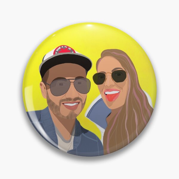 Item preview, Portrait of fun couple designed and sold by Robloz.