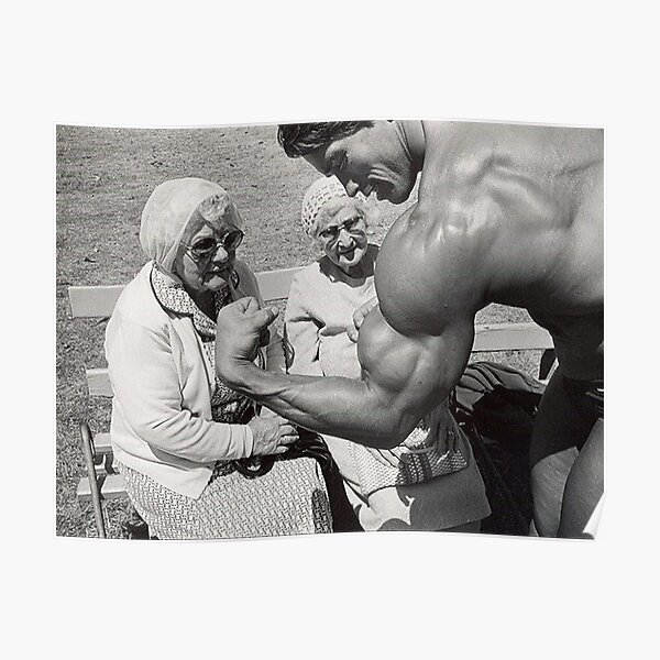 Arnold Pumping Iron Poster
