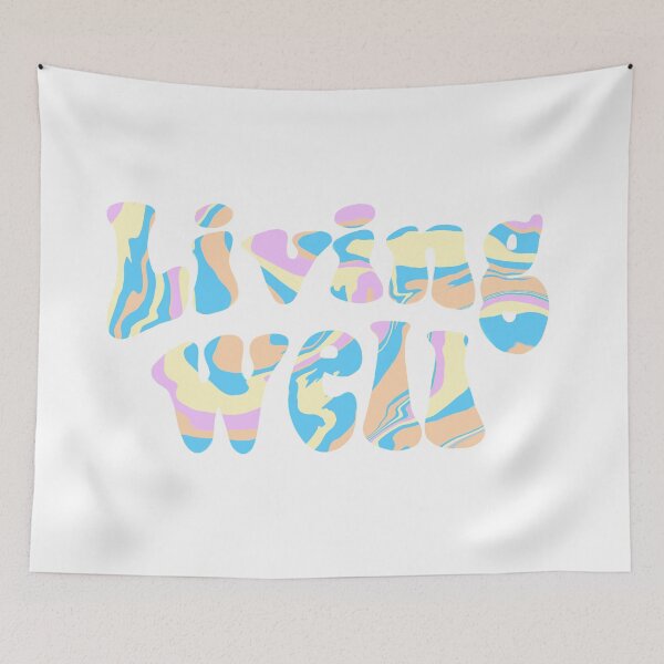 Item preview, Living Well (Pastel) designed and sold by kayleefisherr.