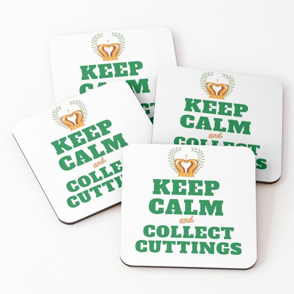 Item preview, Keep calm and collect cuttings - GRN letters designed and sold by FunWithFoliage.