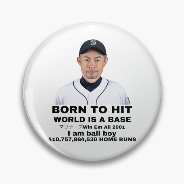 Item preview, Ichiro Born To Hit designed and sold by Cloakercord.