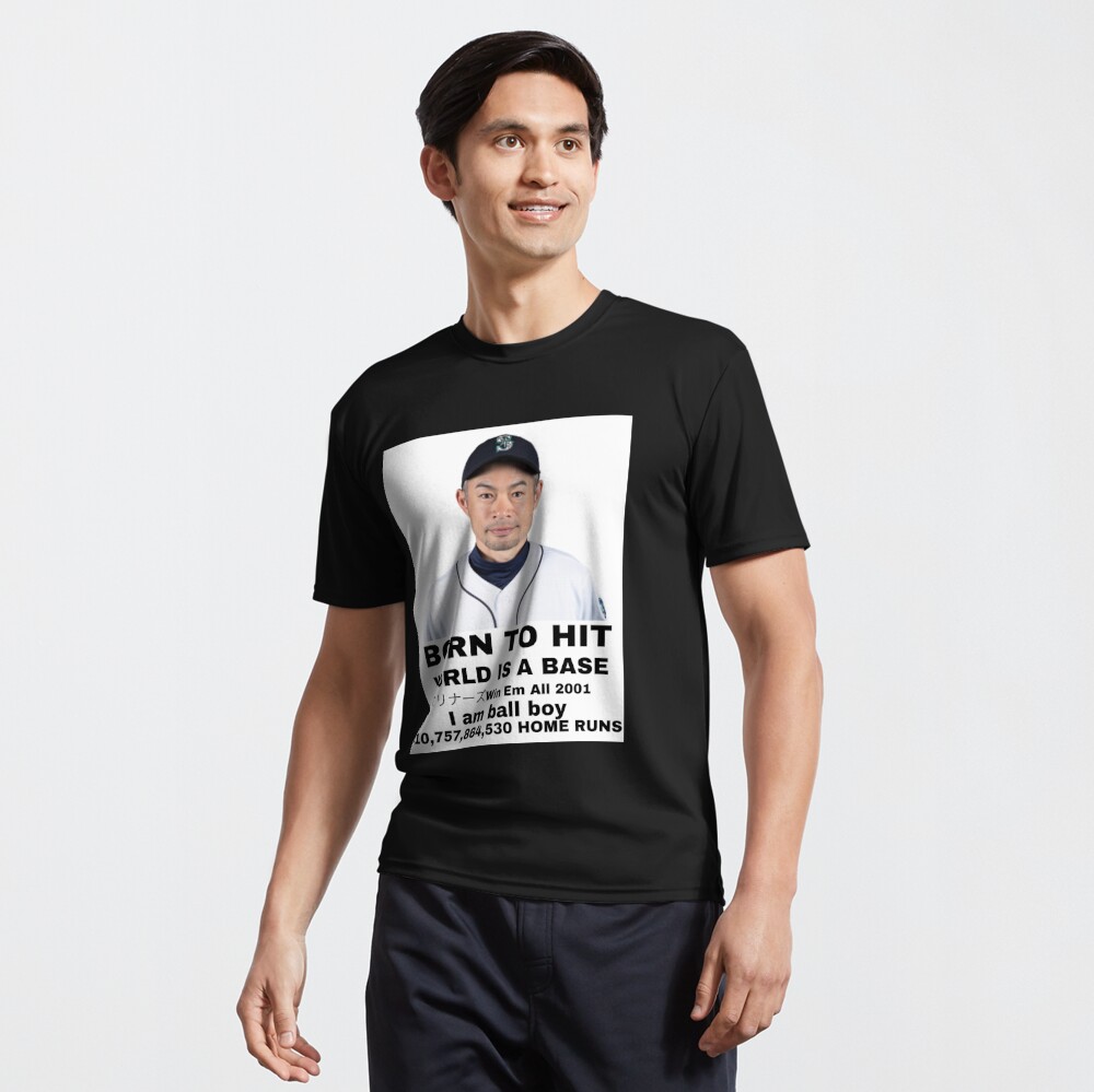 Ichiro Born To Hit Essential T-Shirt for Sale by Cloakercord