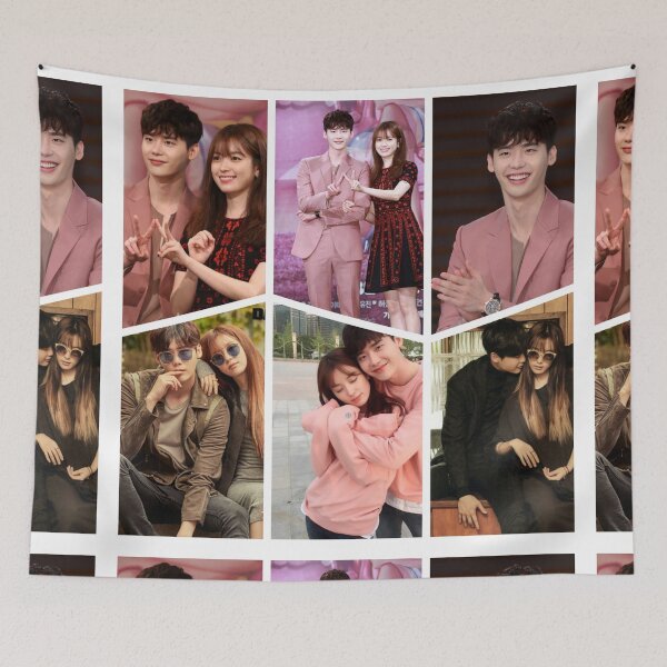 Item preview, Lee Jong Suk + Han Hyo Joo designed and sold by kpopkdramamerch.