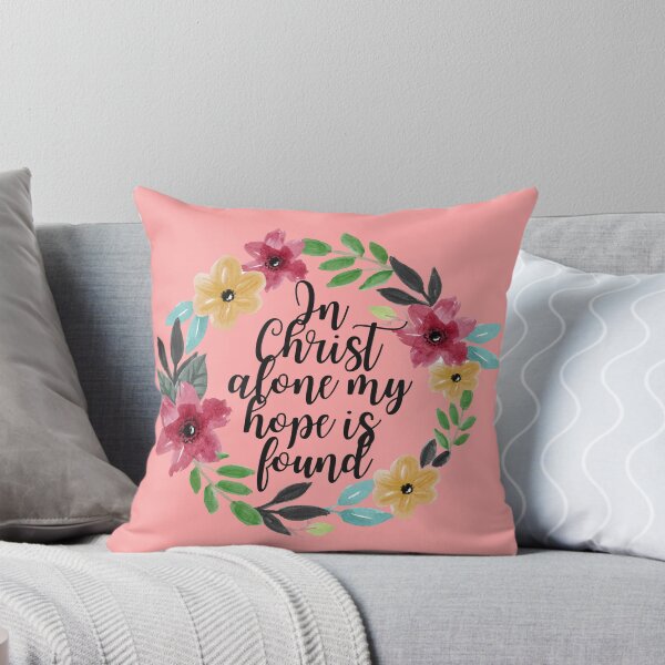 Item preview, In Christ alone my hope is found - Watercolor flower crown  designed and sold by KarolinaPaz.