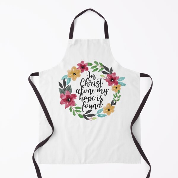 Item preview, In Christ alone my hope is found - Watercolor flower crown designed and sold by KarolinaPaz.