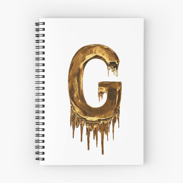 Item preview, Gold Drip Alphabet Letter G designed and sold by MPowerTeez.