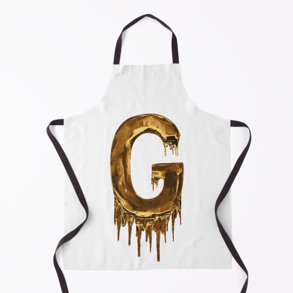 Item preview, Gold Drip Alphabet Letter G designed and sold by MPowerTeez.