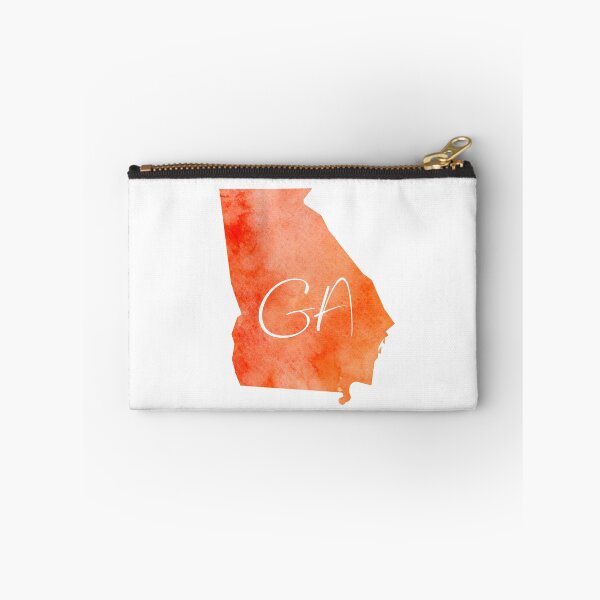 Item preview, GA Georgia Peach Water Color State designed and sold by TheHobbyGirl.