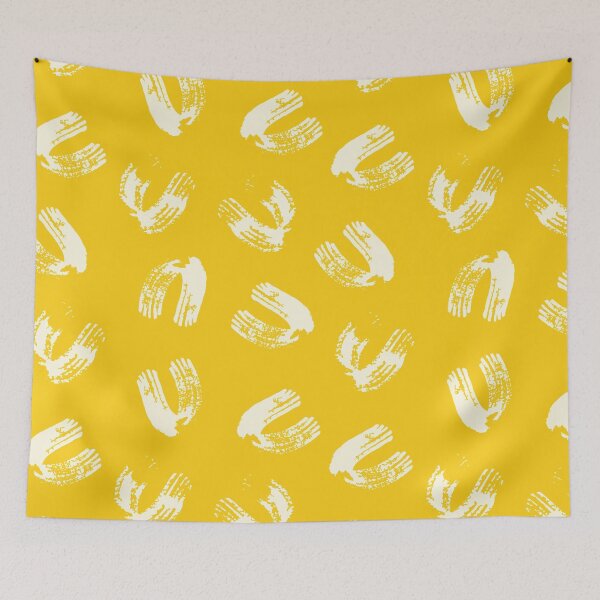 Item preview, Yellow Swooshes designed and sold by creativepine.