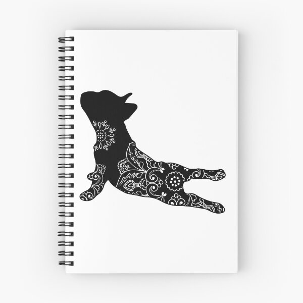 Item preview, Frenchie Yoga Mandala designed and sold by DesignsofWhimsy.