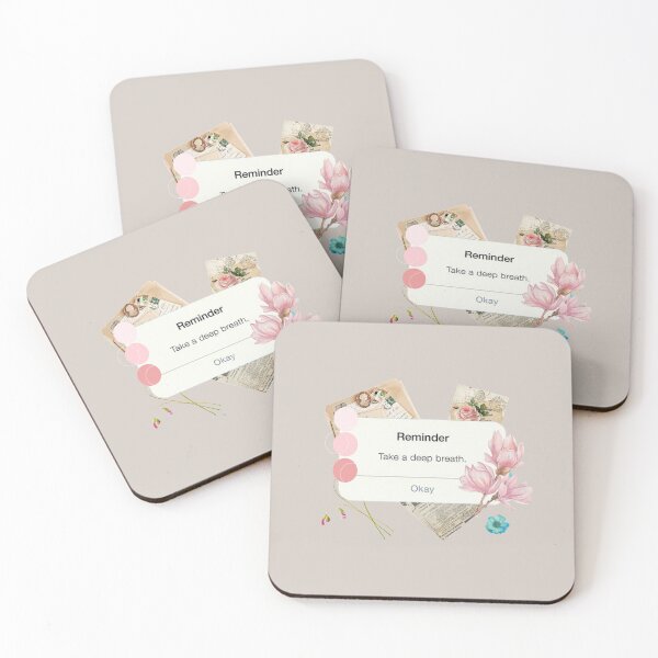 Item preview, Take a deep breath flower print designed and sold by beao123.