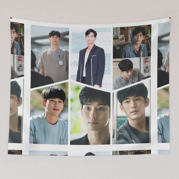 Item preview, Kim Soo Hyun Handsome Collage designed and sold by kpopkdramamerch.