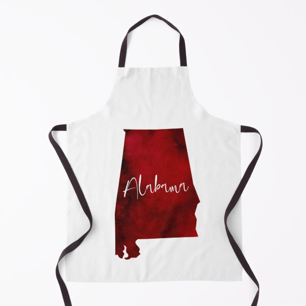 Item preview, Alabama Maroon Water Color State designed and sold by TheHobbyGirl.