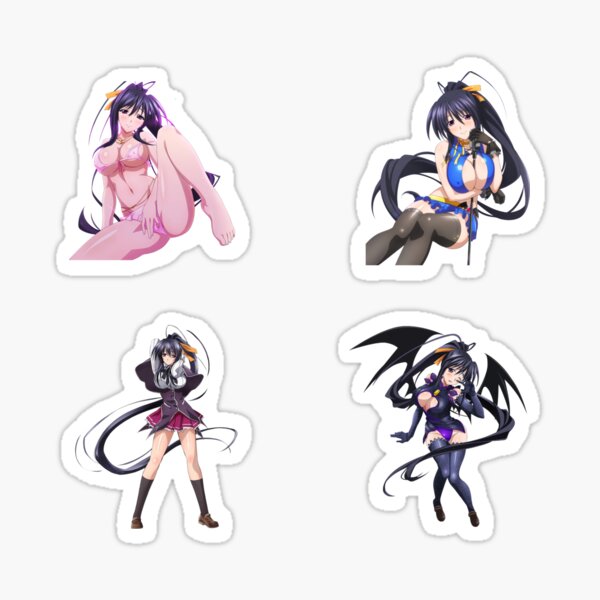 Pack of stickers akeno himejima Sticker