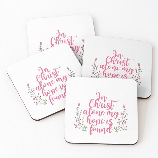 Item preview, In Christ Alone My Hope Is Found - Christian Quotes designed and sold by KarolinaPaz.