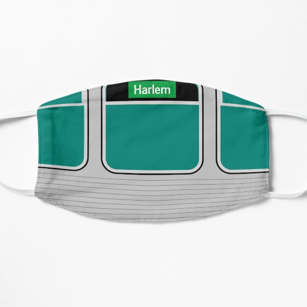 Green to Harlem Flat Mask