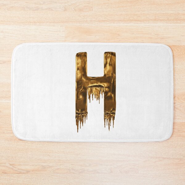 Item preview, Gold Drip Alphabet Letter H designed and sold by MPowerTeez.