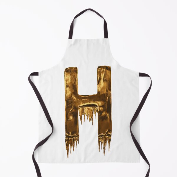 Item preview, Gold Drip Alphabet Letter H designed and sold by MPowerTeez.